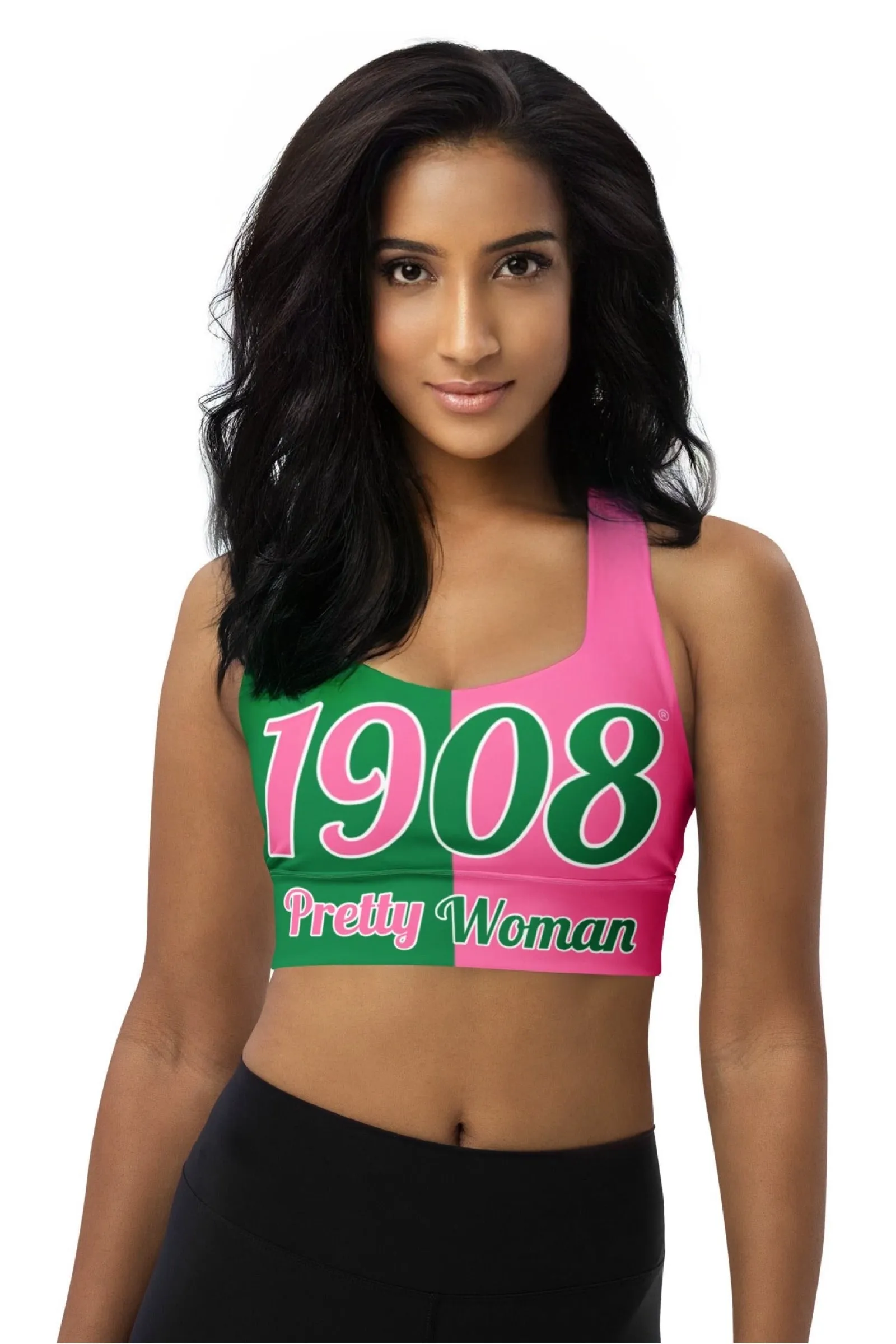 1908 Color Block Sports Bra