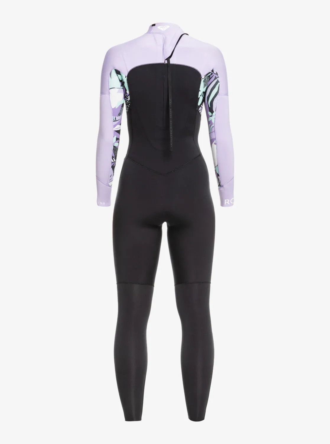 3/2mm Swell Series Back Zip Wetsuit - Anthracite Splash Yw