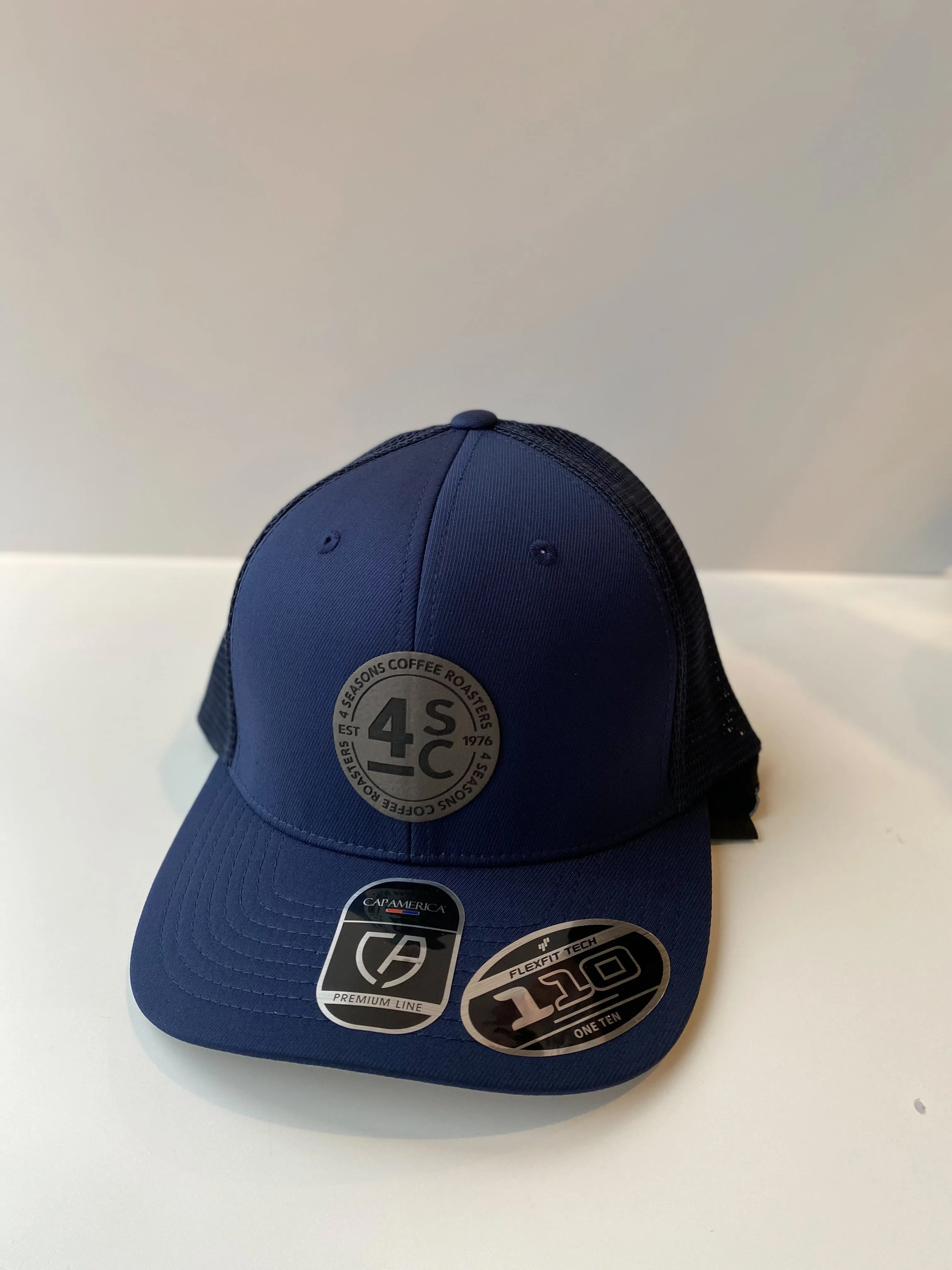 4 Seasons Coffee Logo Flex Fit Hat