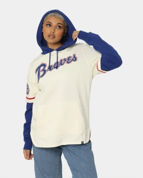 47 Brand Atlanta Braves Shortstop Hoodie Cream