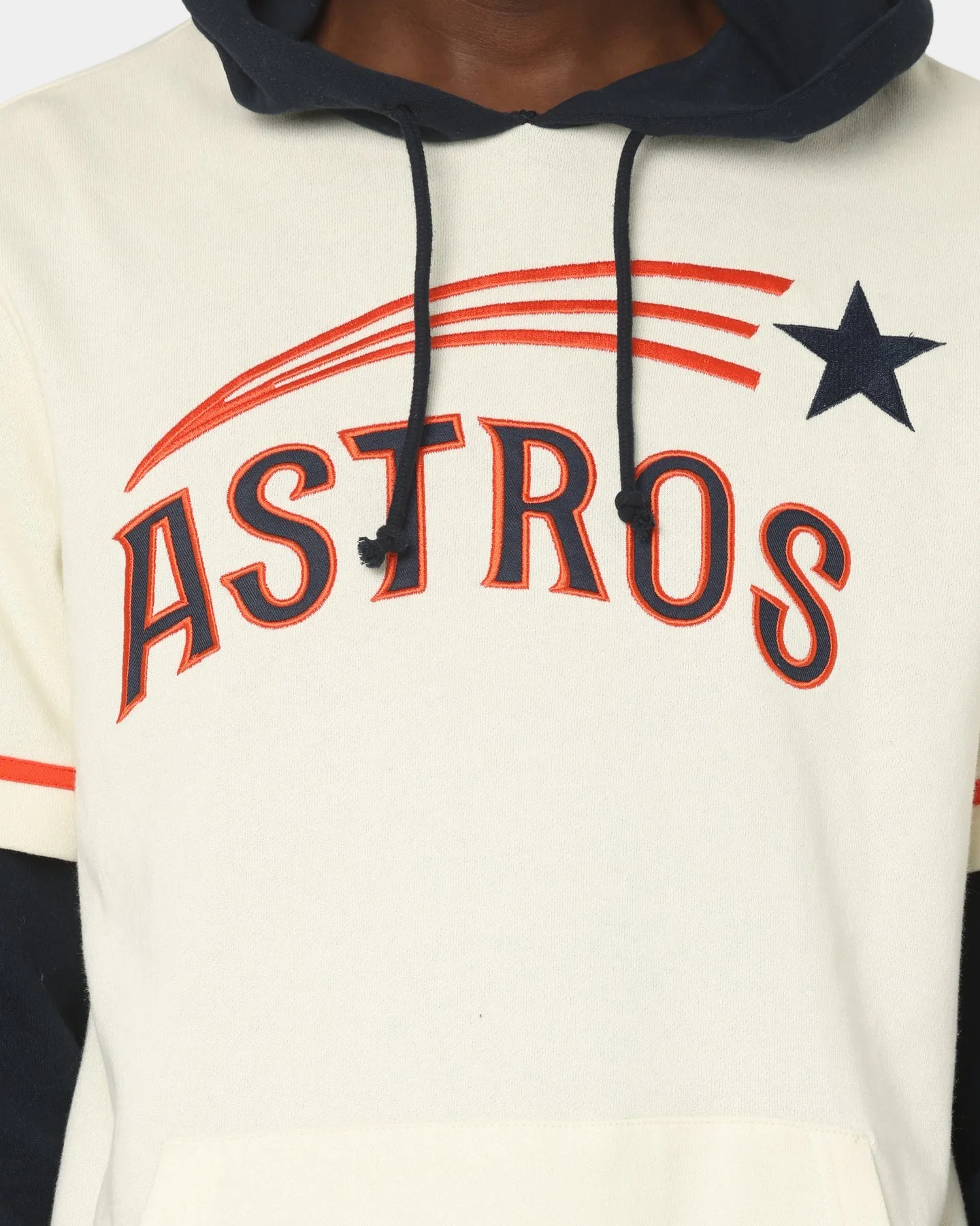 47 Brand Houston Astros Shortstop Hoodie Cream