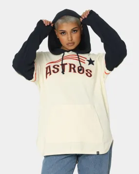 47 Brand Houston Astros Shortstop Hoodie Cream