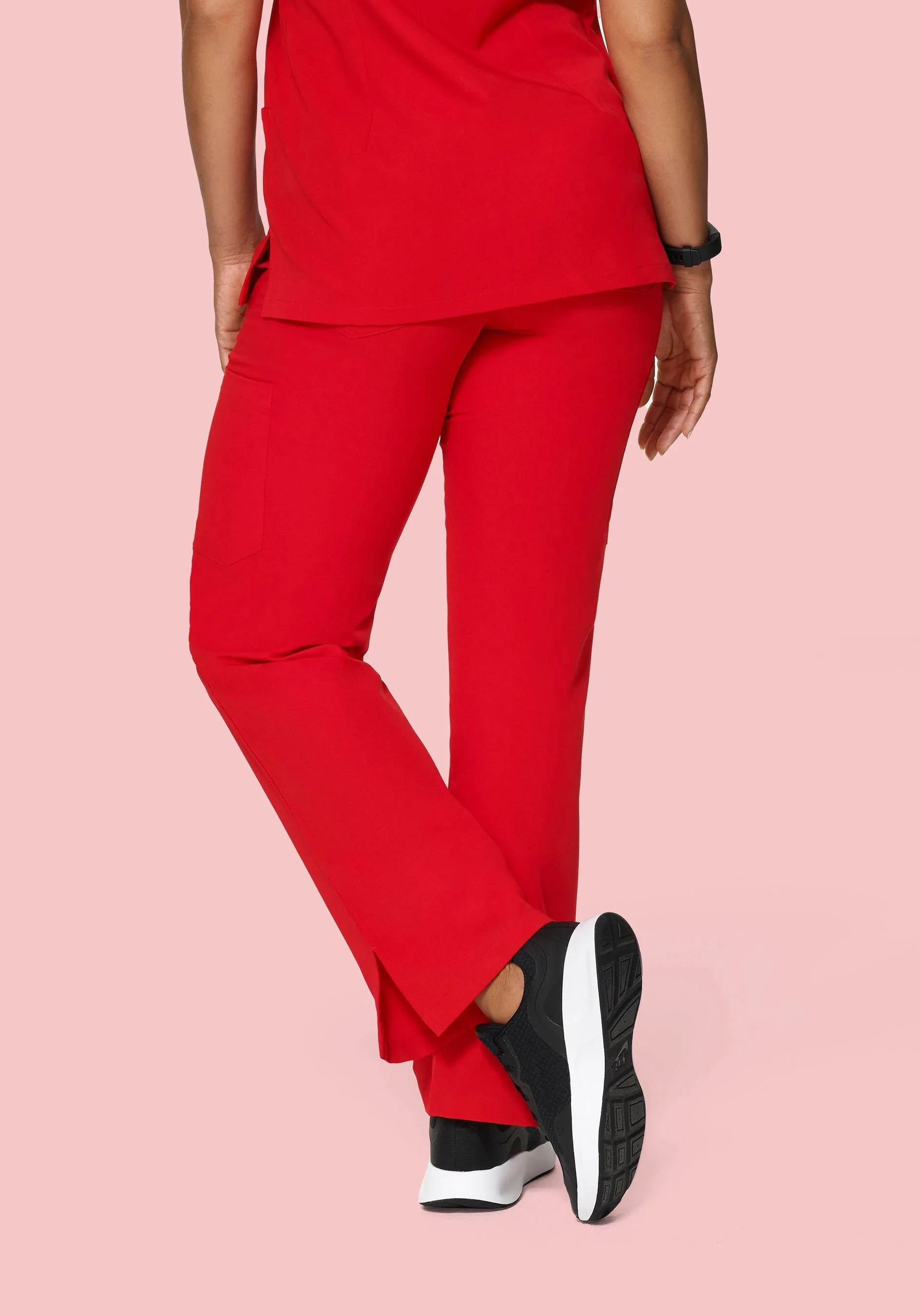 9 Pocket Cargo Pants Candy Red