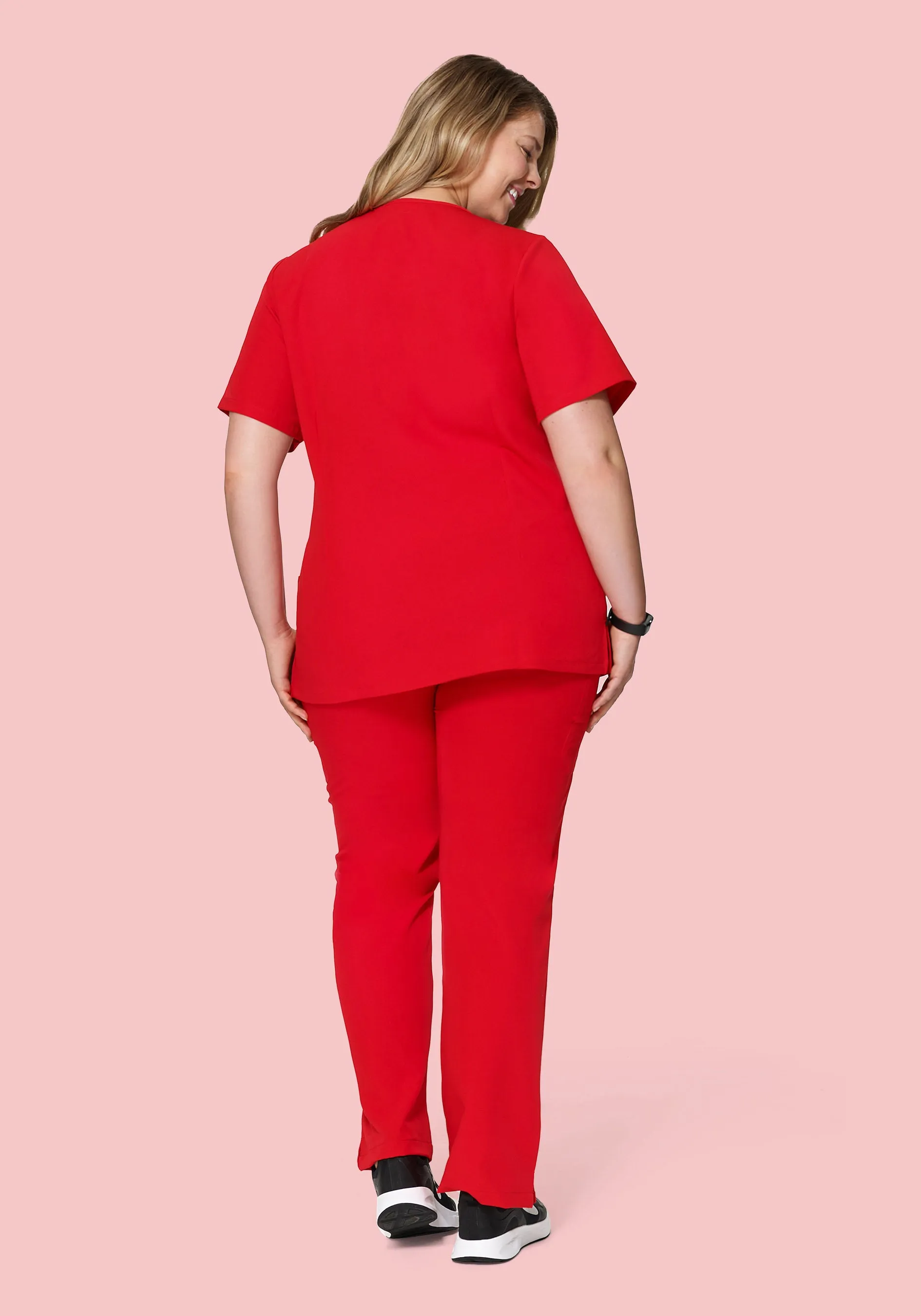 9 Pocket Cargo Pants Candy Red