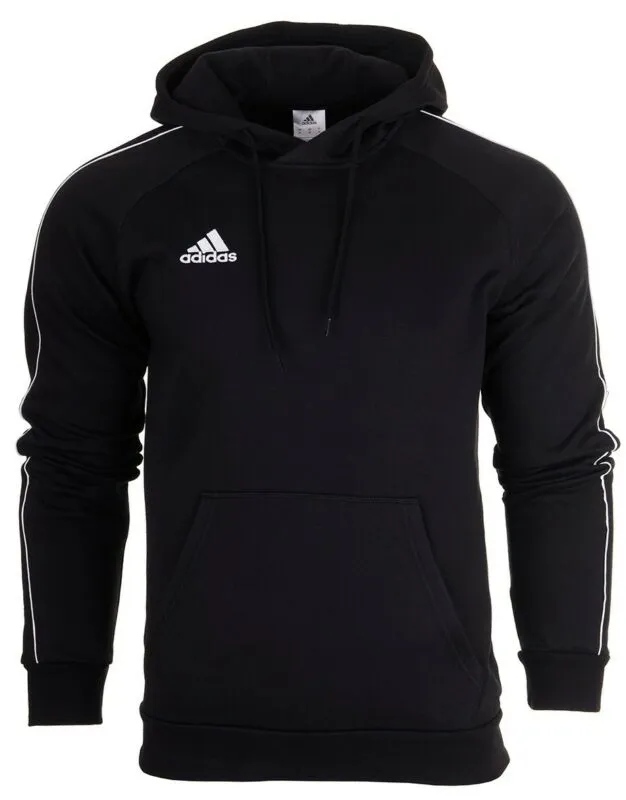 Adidas Core 18 Mens Jumper Hoodie Top Hoody Overhead Cotton Sweatshirt S-2XL