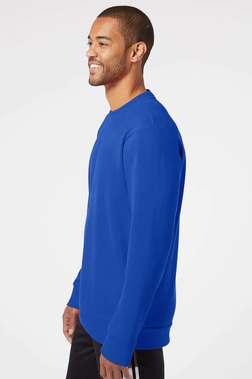 Adidas Mens Fleece Crewneck Sweatshirt - Collegiate Royal Blue - NEW