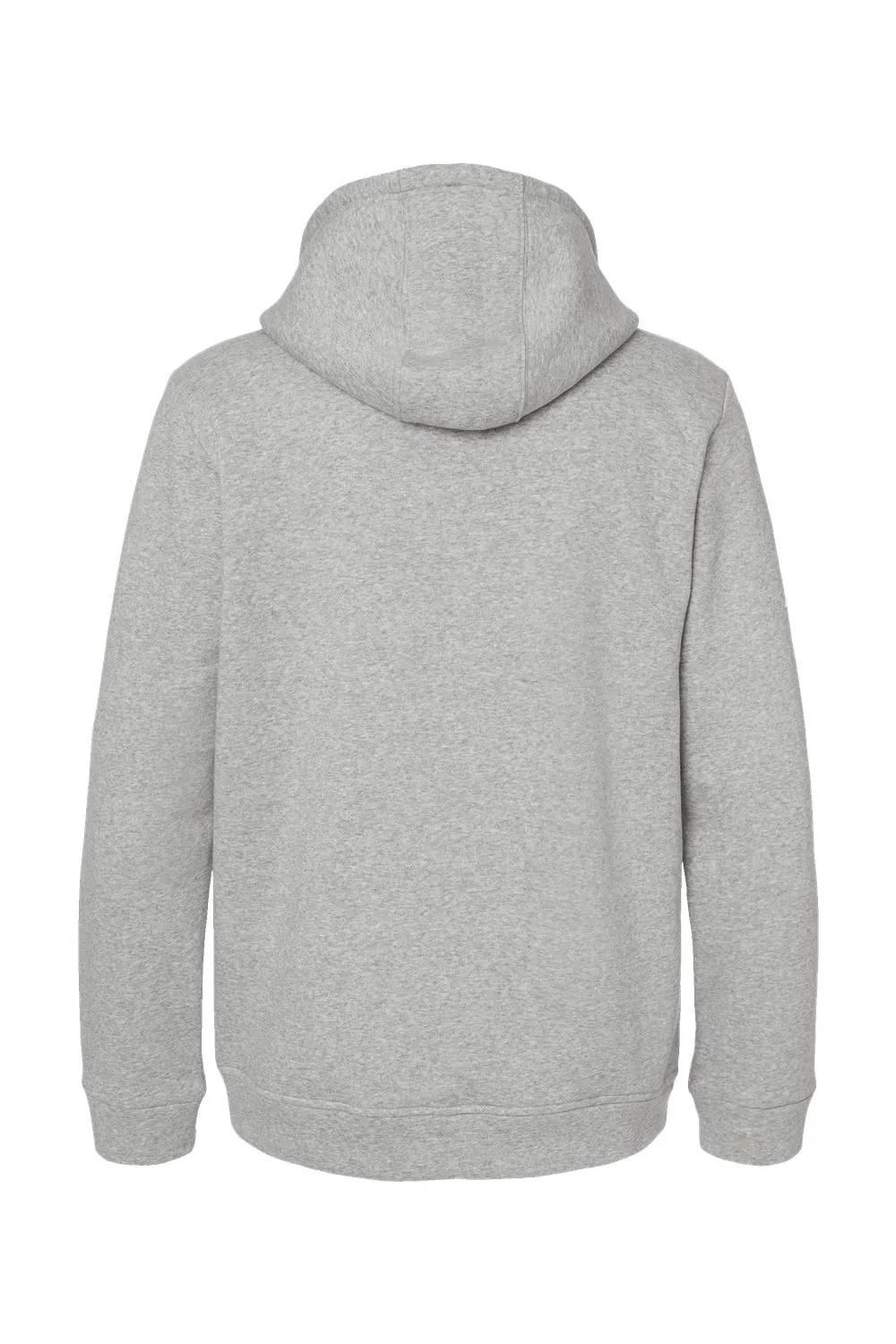 Adidas Mens Fleece Hooded Sweatshirt Hoodie - Heather Grey - NEW