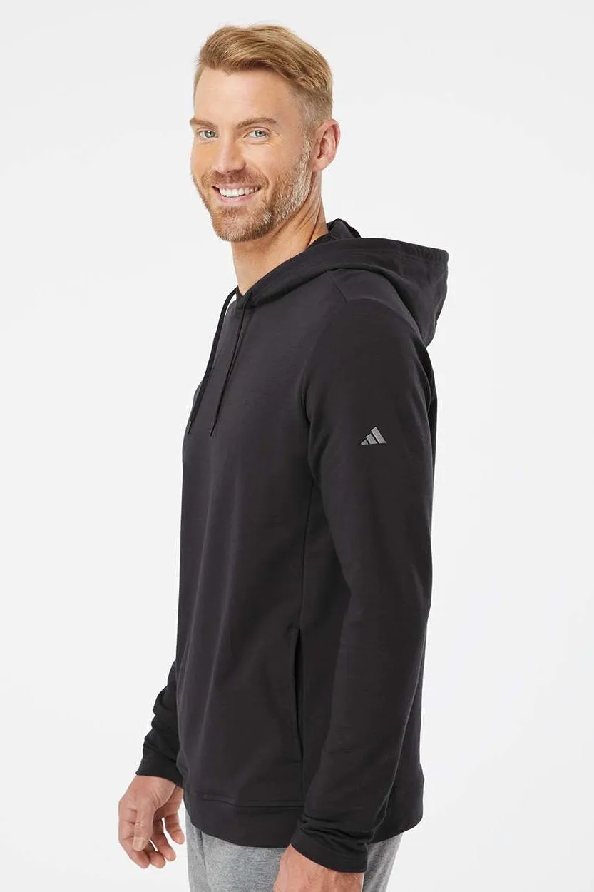 Adidas Mens Hooded Sweatshirt Hoodie - Black - NEW