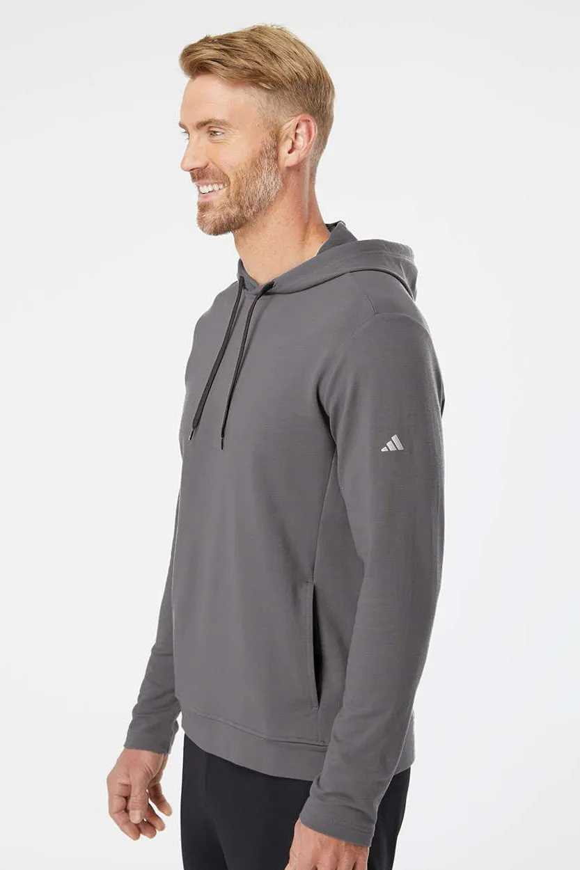 Adidas Mens Hooded Sweatshirt Hoodie - Grey - NEW