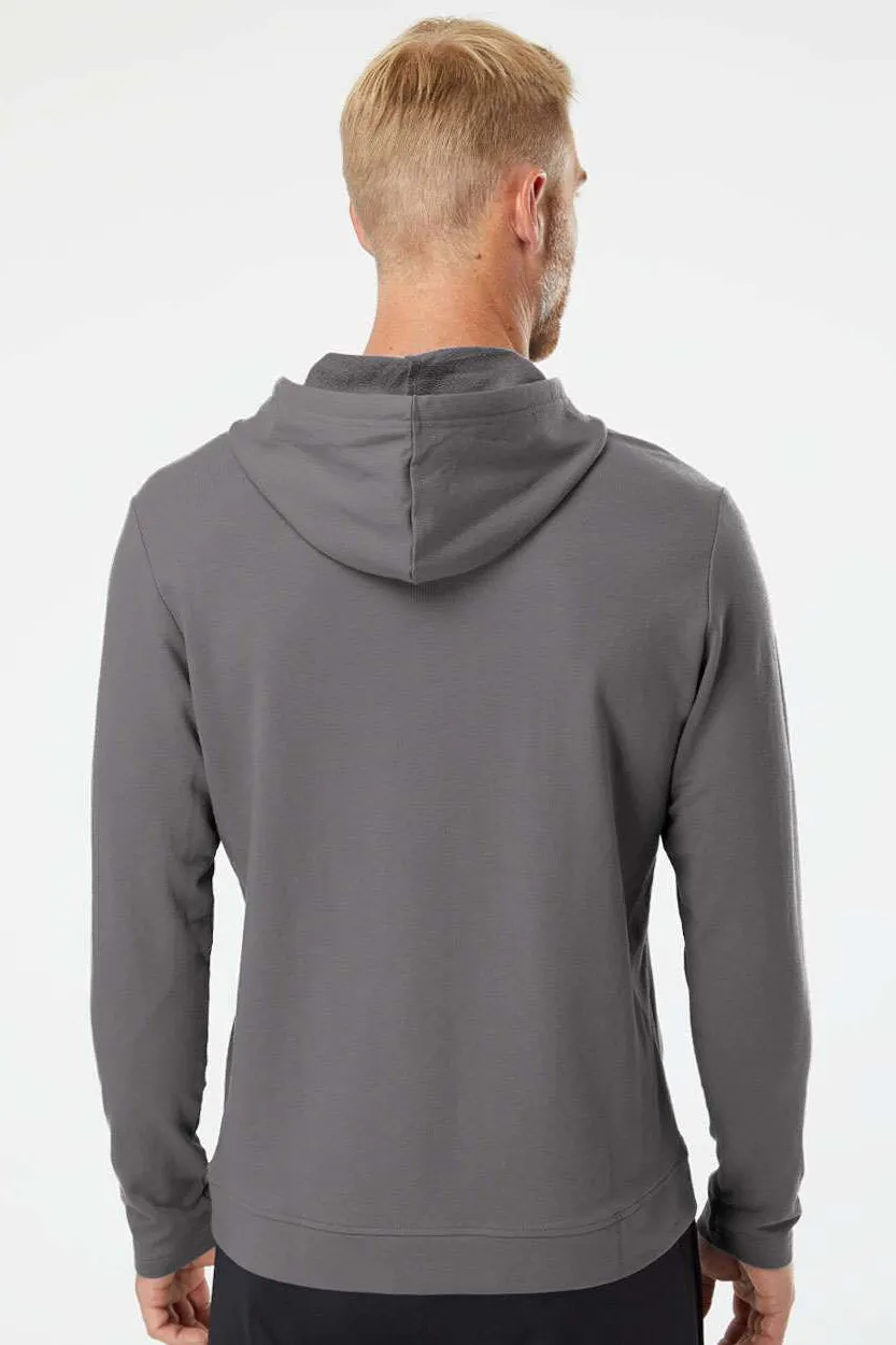 Adidas Mens Hooded Sweatshirt Hoodie - Grey - NEW