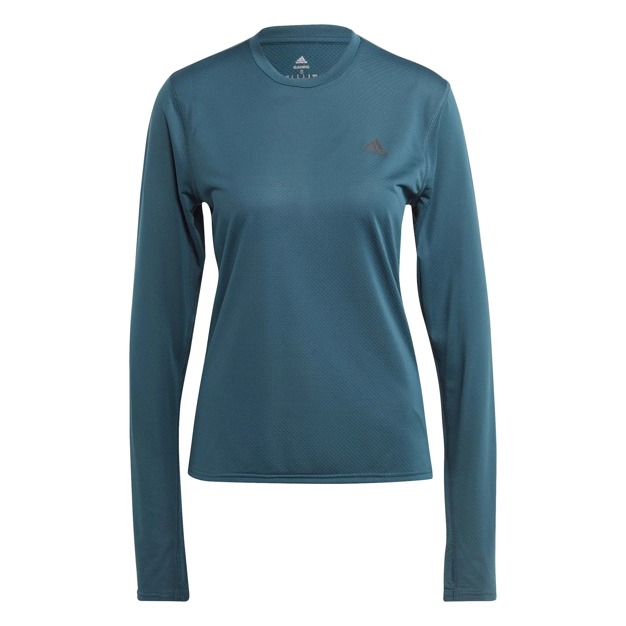 adidas | Women's Run Icons Running Long-Sleeve Top - Arctic Night