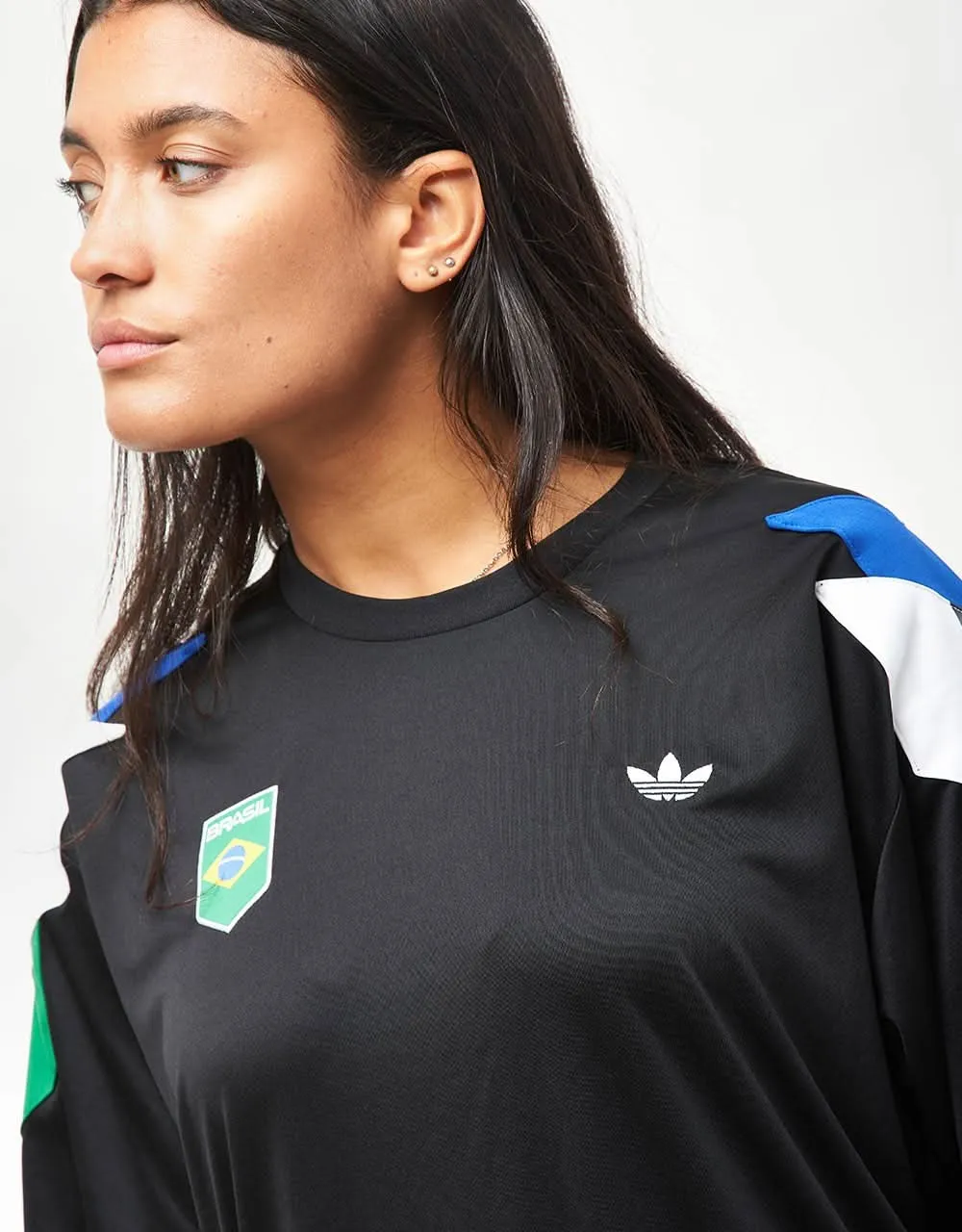 adidas x Criola 'Team Brasil' Power of 3 Jersey - Black