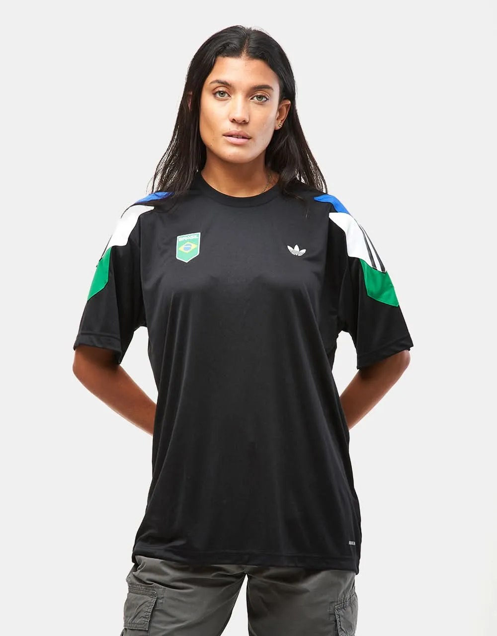 adidas x Criola 'Team Brasil' Power of 3 Jersey - Black