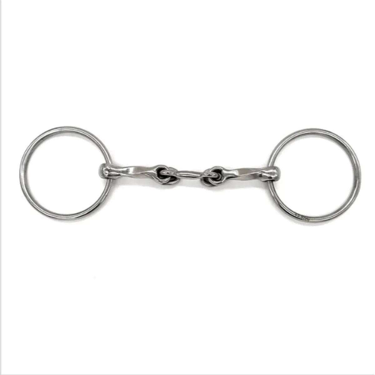 AJR Twisted Locking Dog Bone Loose Ring Bit