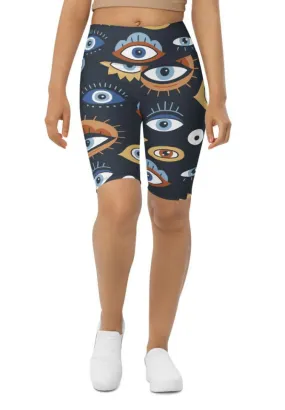 All Eyes On Me Biker Shorts