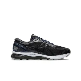 Asics Gel-Nimbus 21 Lace-Up Black Synthetic Mens Running Trainers 1021A269_001