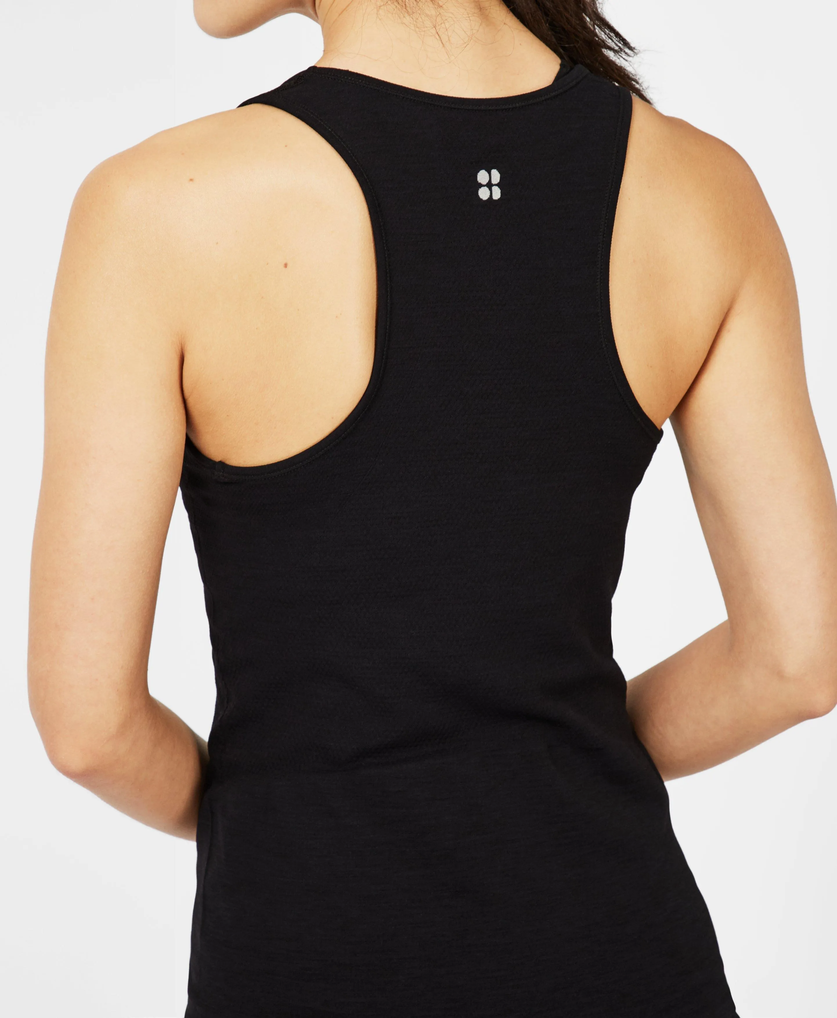 Athlete Seamless Workout Vest Sb5353 Black