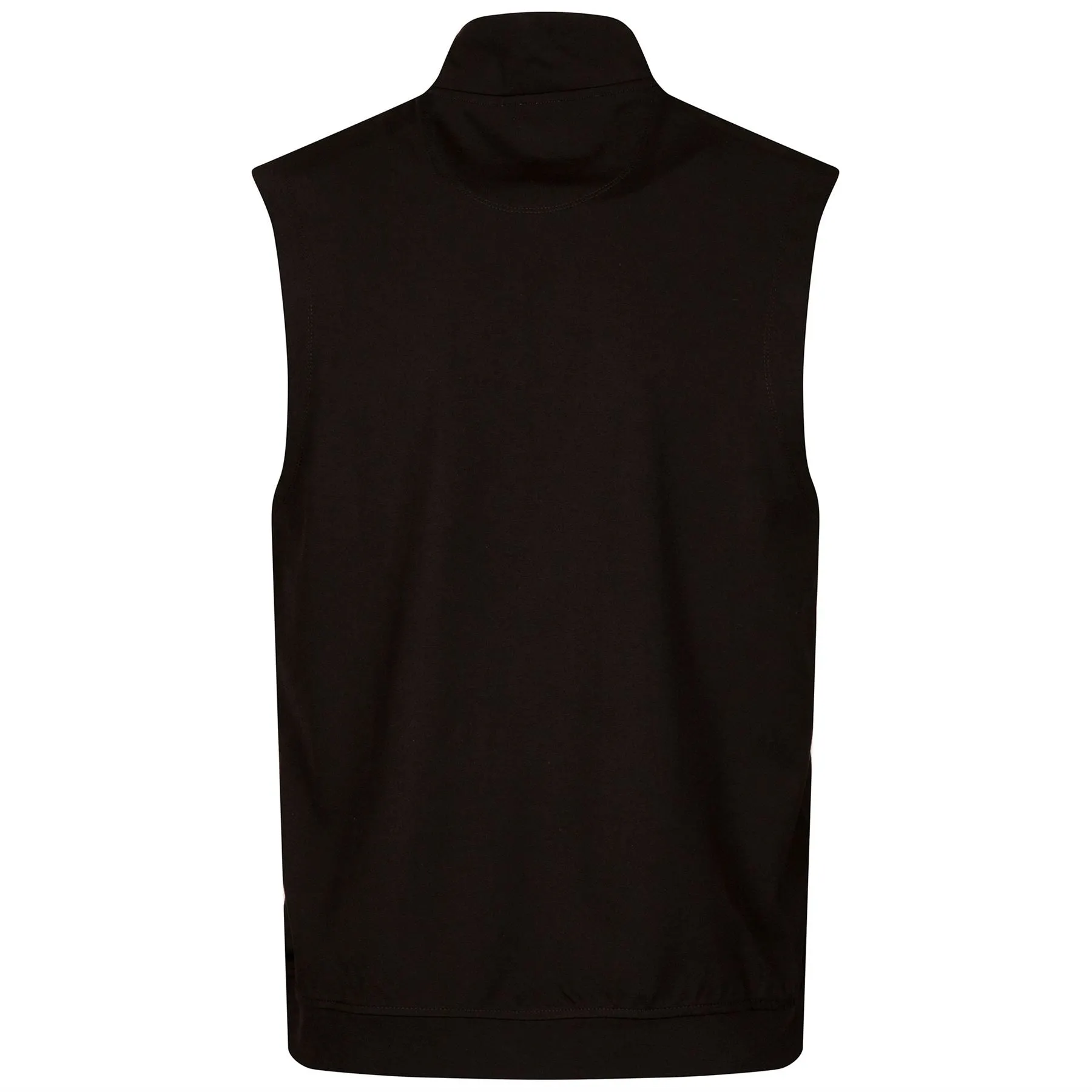 Avery Mock Neck Vest Jet Black - 2024