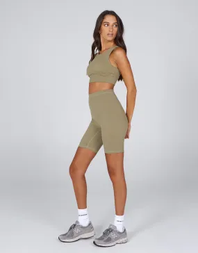 AW Bike Shorts - Olive (Creo)