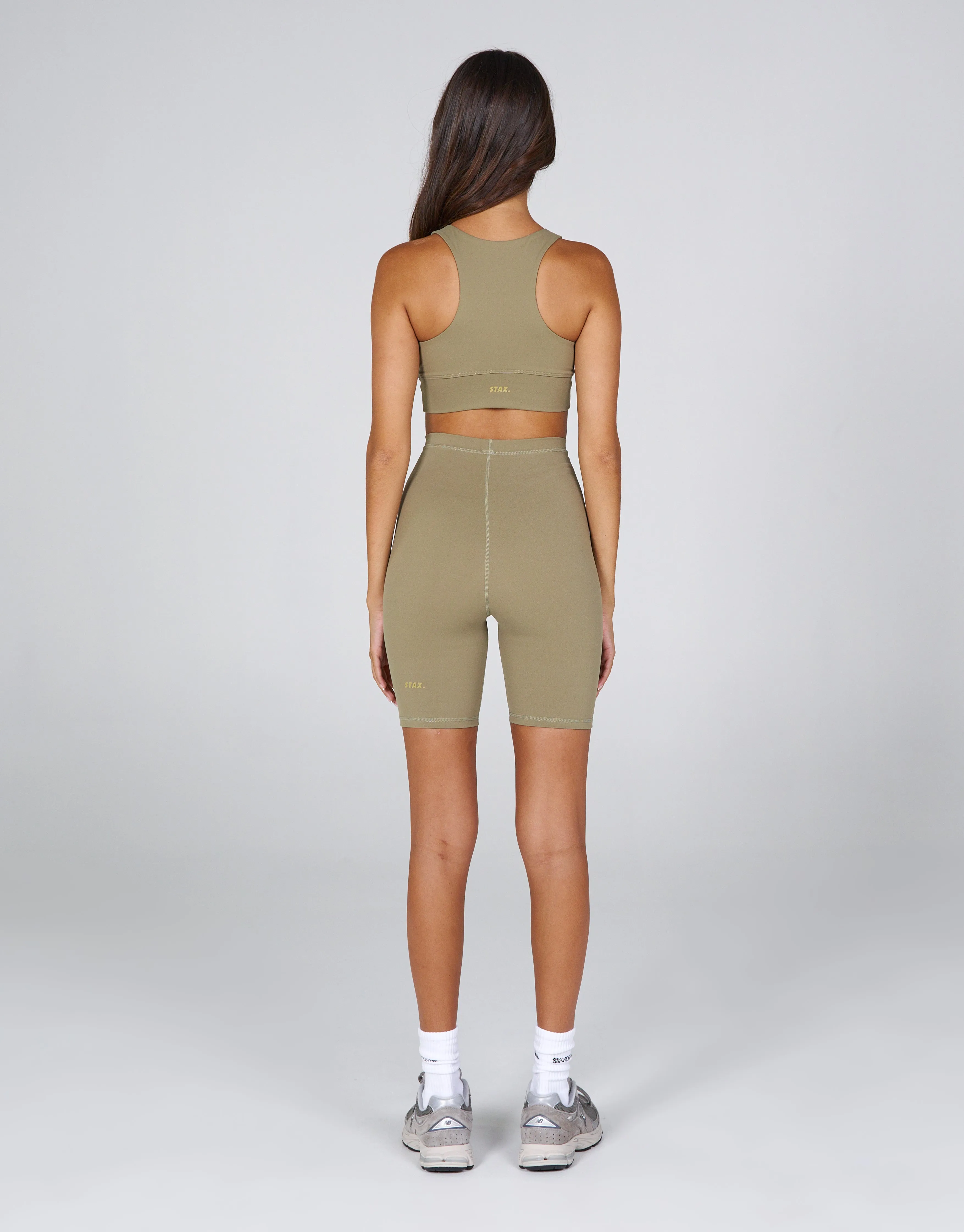 AW Bike Shorts - Olive (Creo)