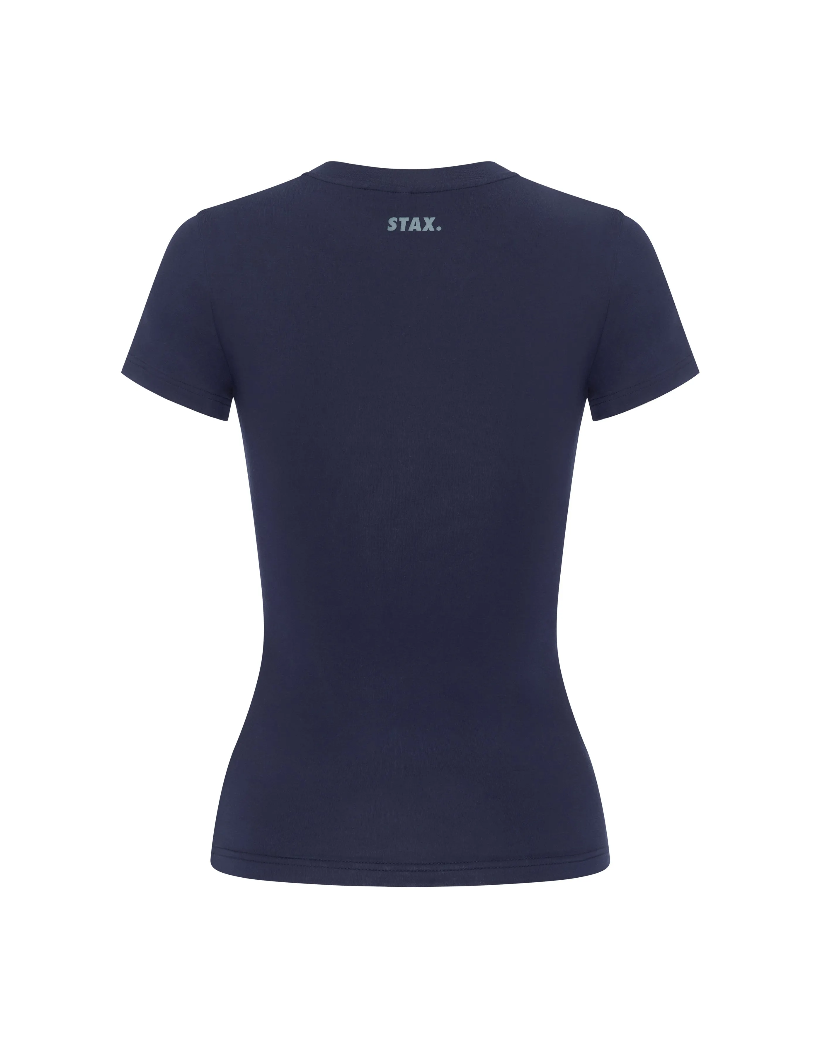 AW Womens Tee - Azure (Slate)