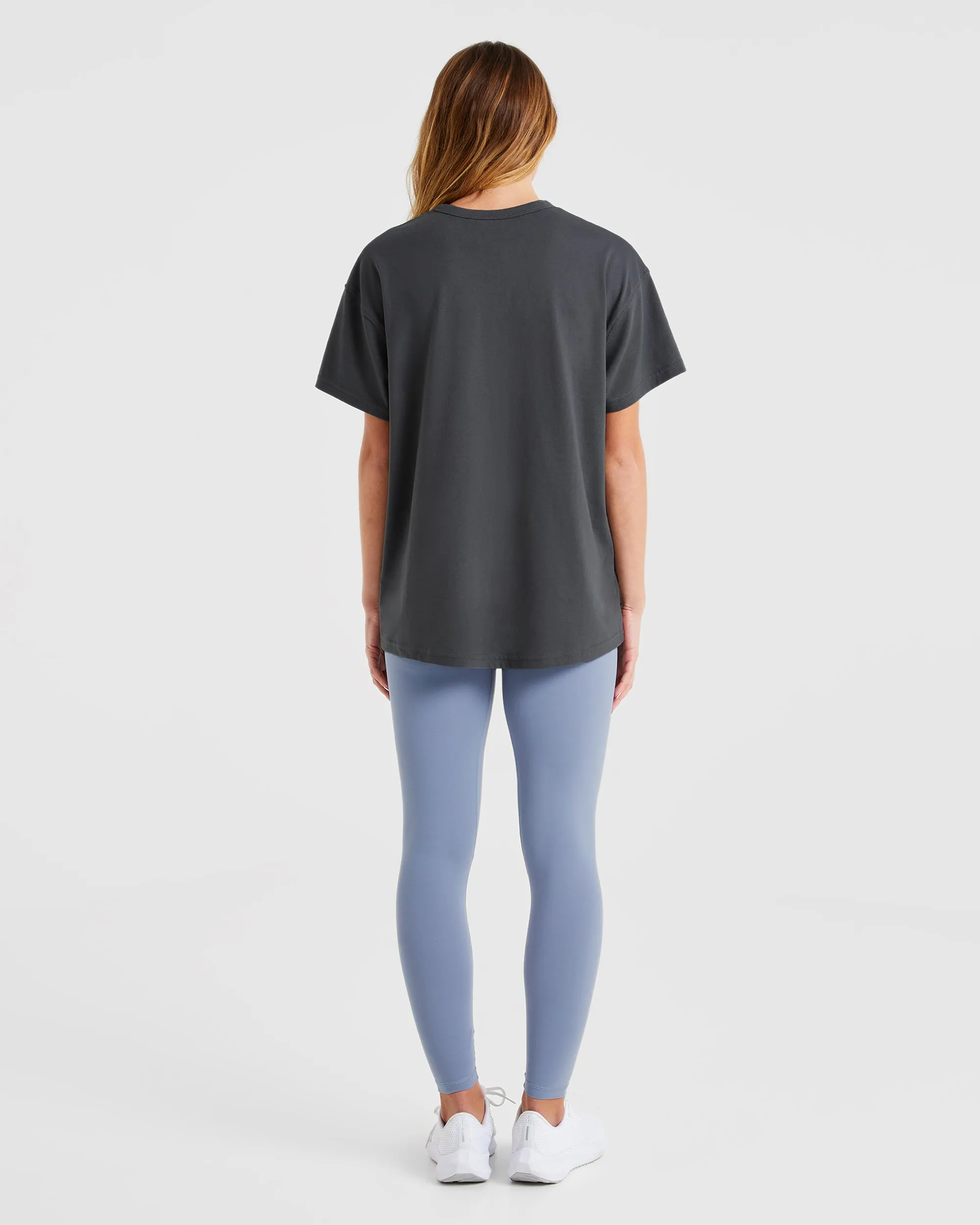 AYBL Sports Oversized T Shirt - Charcoal