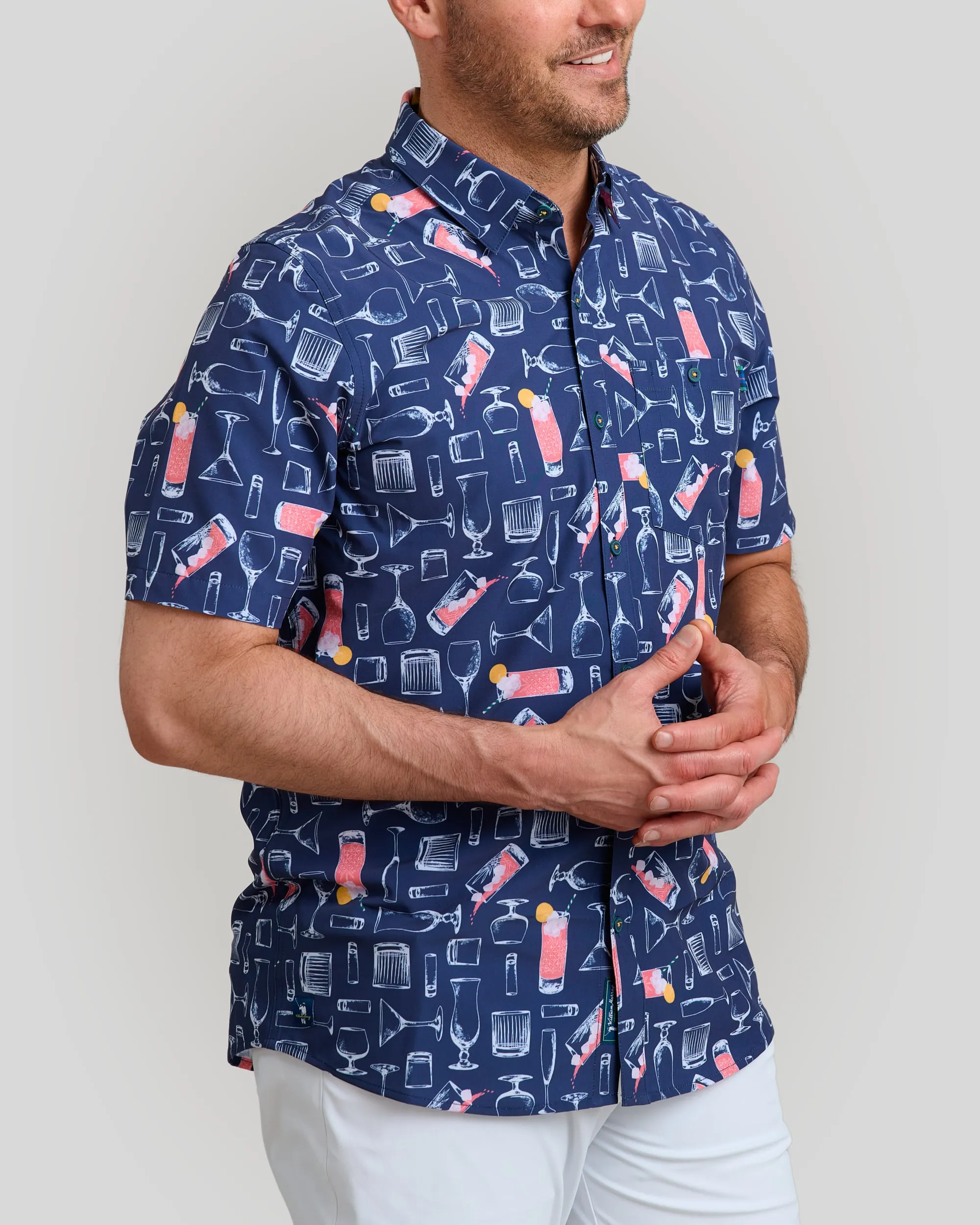 Azalea Cocktail Men's Button Down