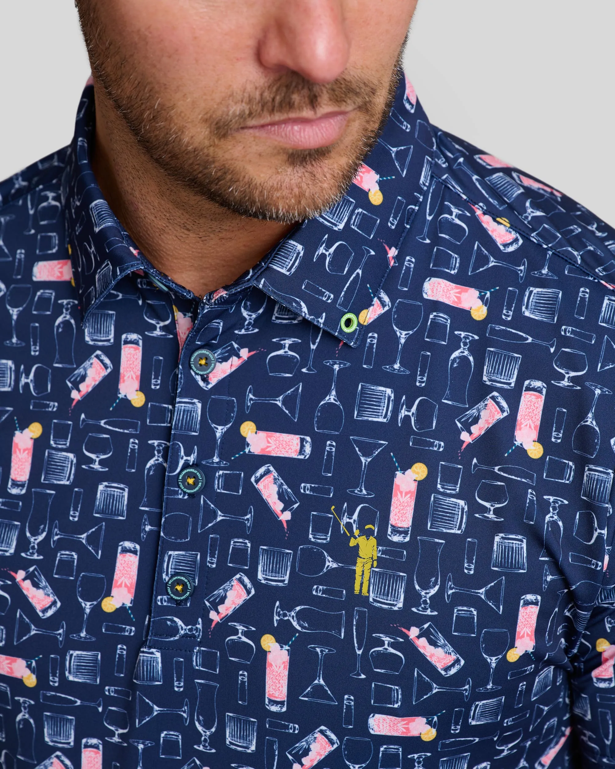 Azalea Cocktail Men's Polo