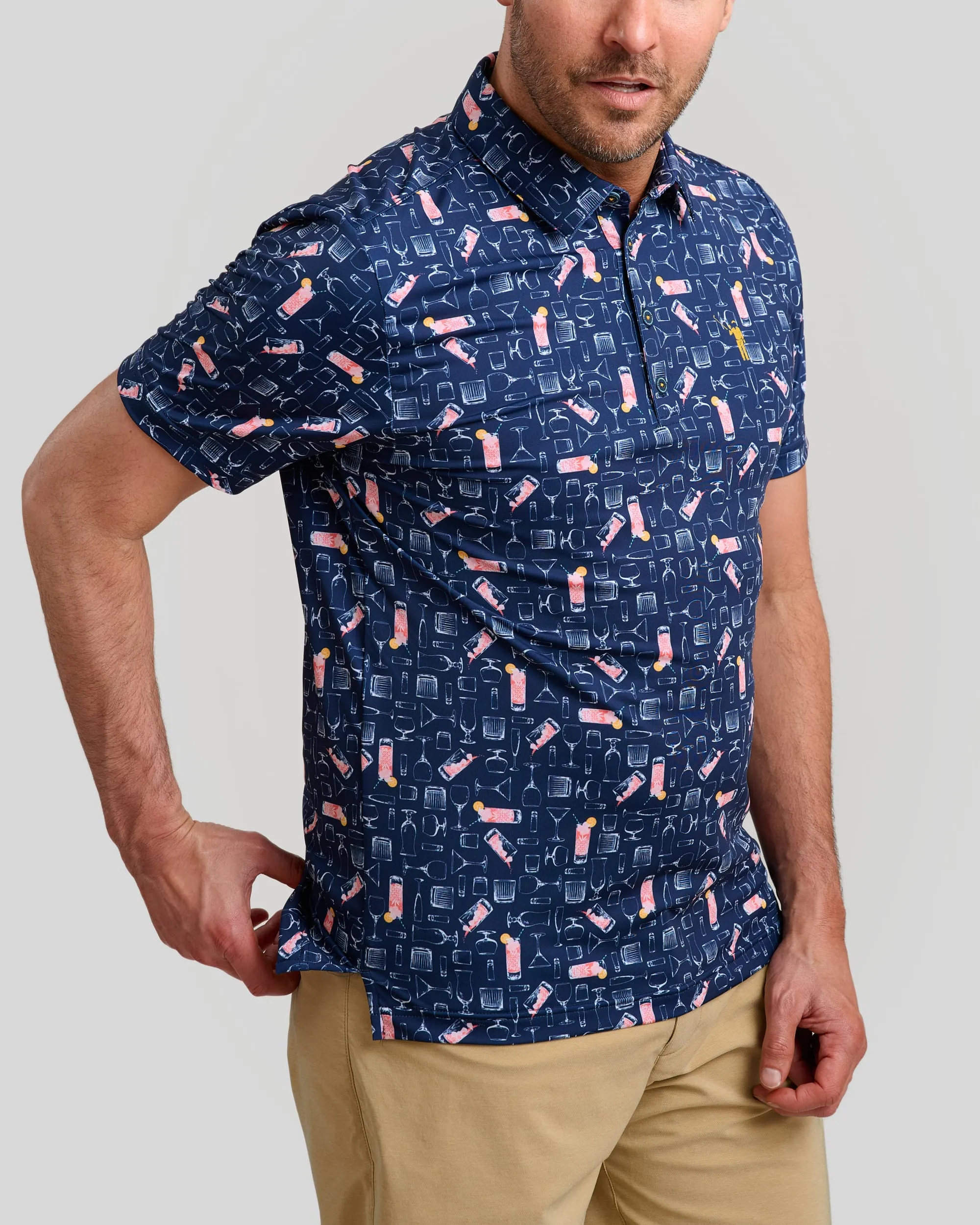 Azalea Cocktail Men's Polo