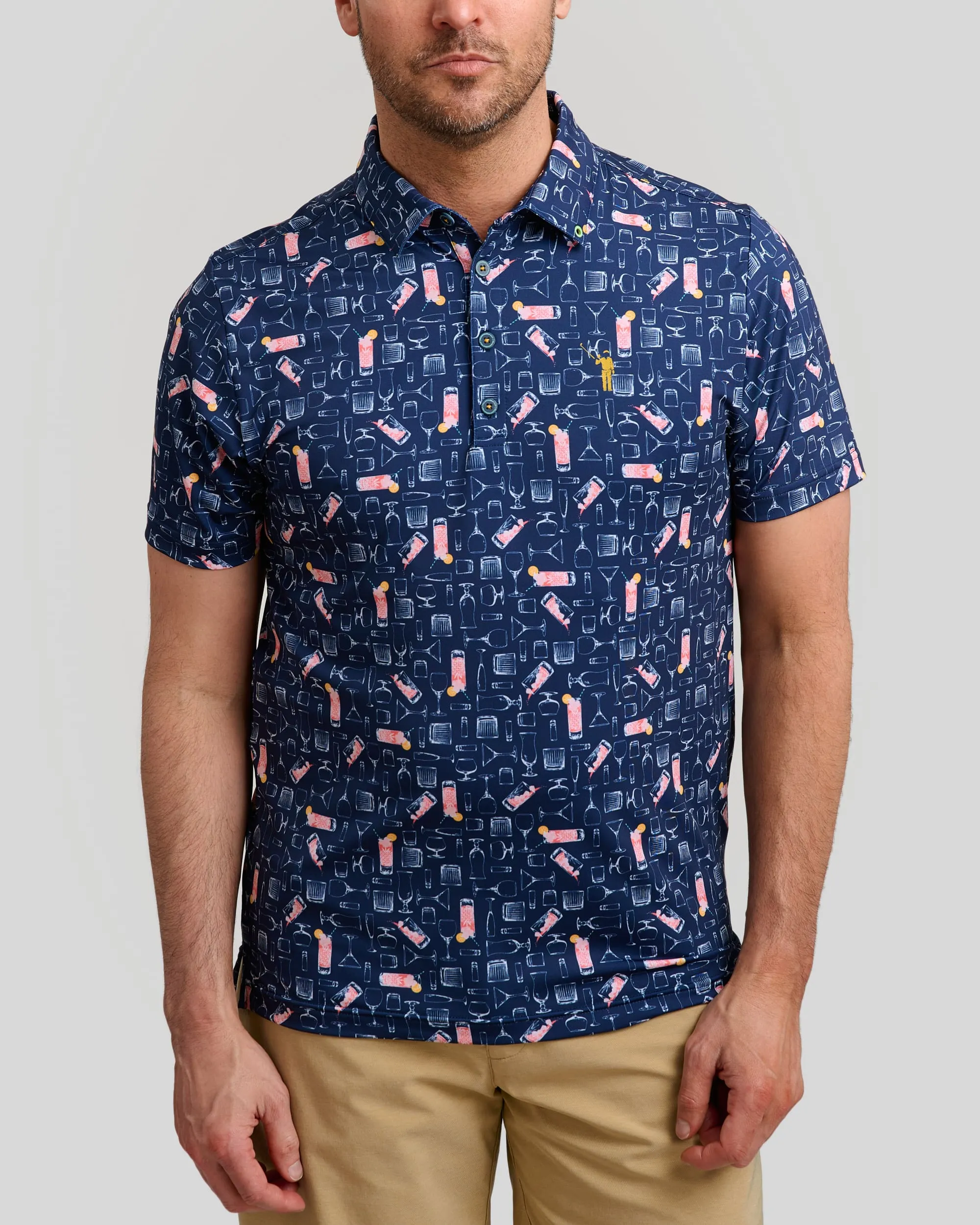 Azalea Cocktail Men's Polo