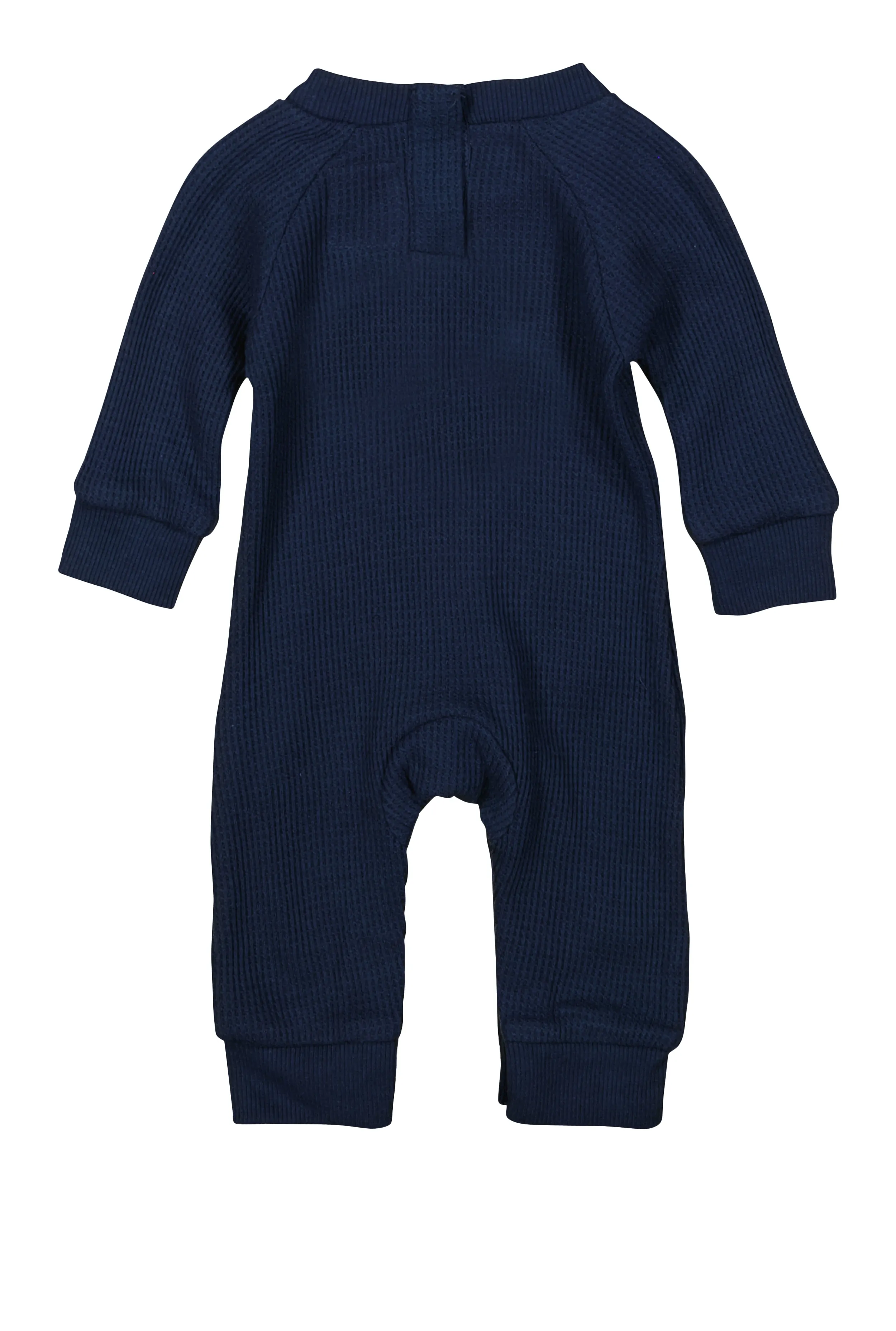 Baby Boys 0-9M Levis Waffle Knit Logo Graphic Jumpsuit