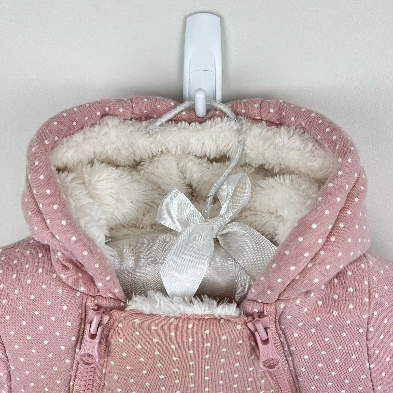 Baby Gap ColdControl Coziest Bundler Snowsuit Pink 0-3 Months