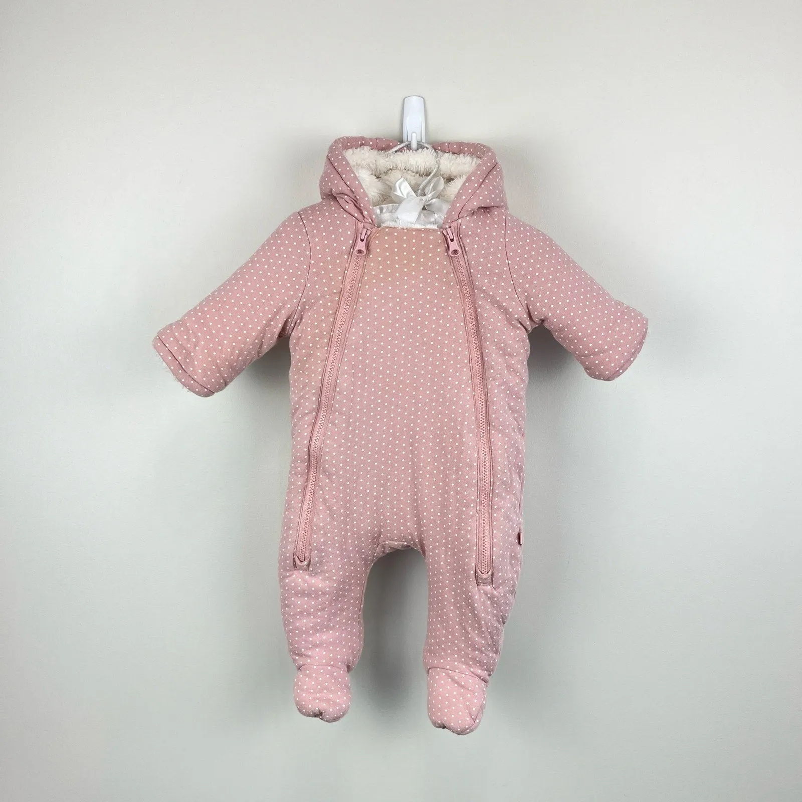 Baby Gap ColdControl Coziest Bundler Snowsuit Pink 0-3 Months