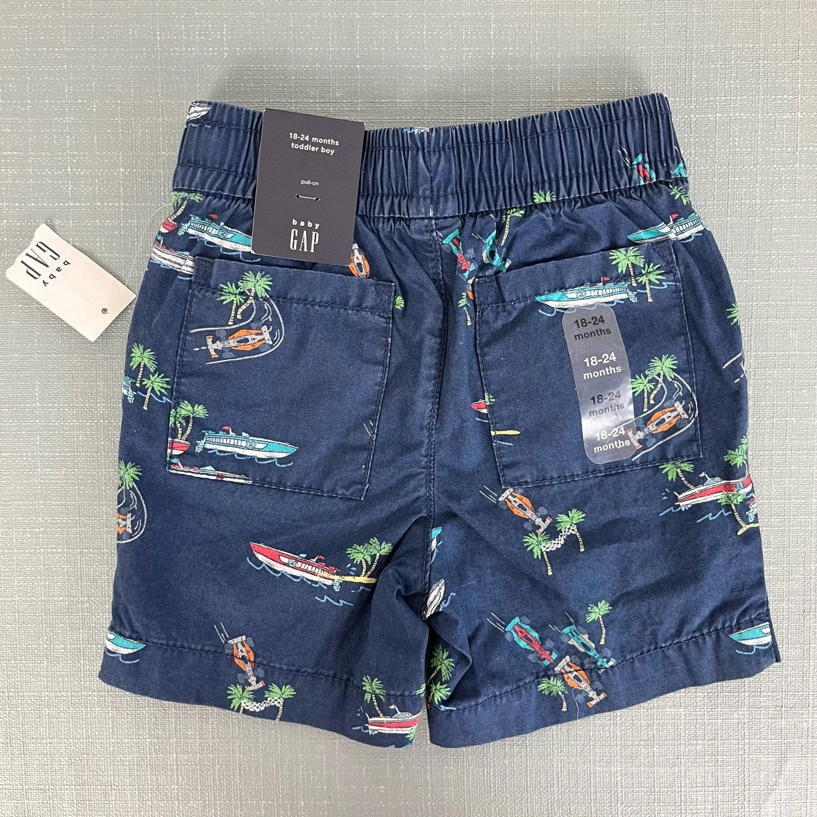 Baby Gap Tropical Print Shorts 18-24 Months NWT