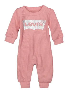 Baby Girls 0-9M Levis Logo Graphic Jumpsuit