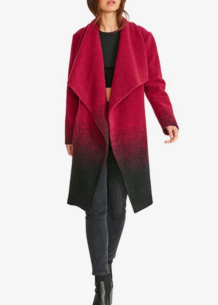 BB Dakota X Steve Madden Ombre My Way Coat-***FINAL SALE***