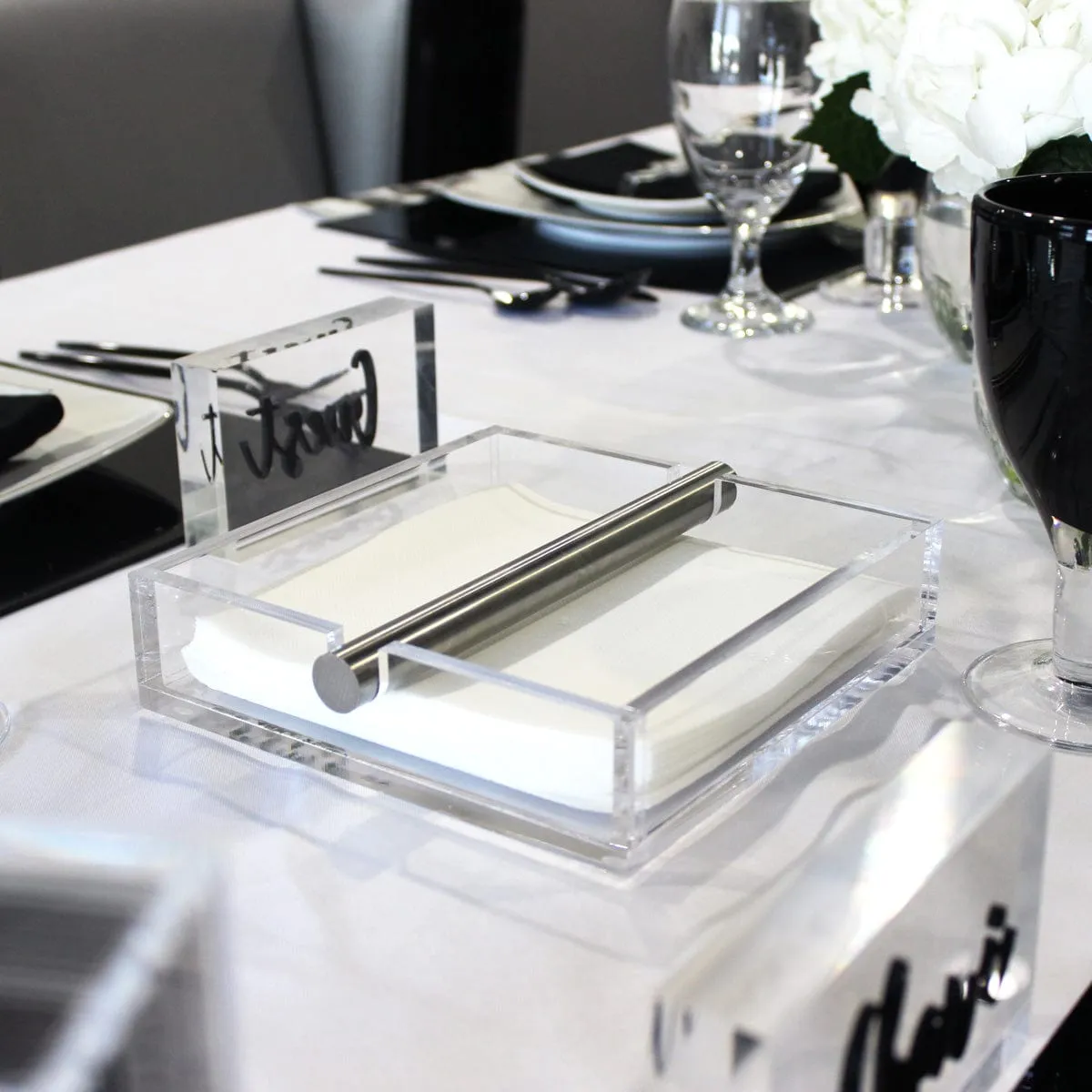 Black & White Tablescape