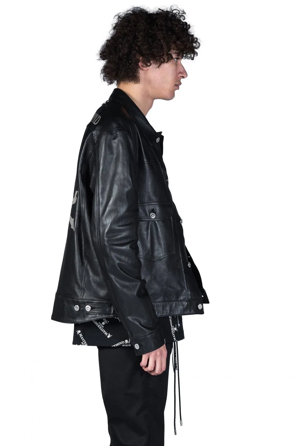 Black Lamb Leather Jacket