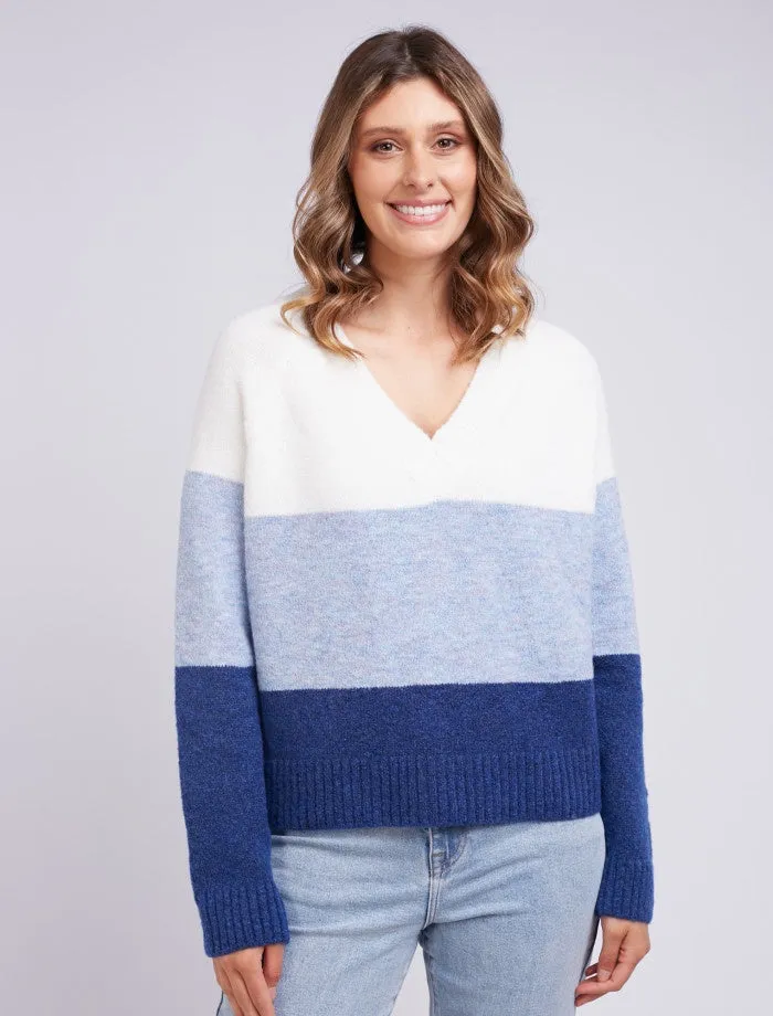 Bonnie V Neck Sweater (Multi)