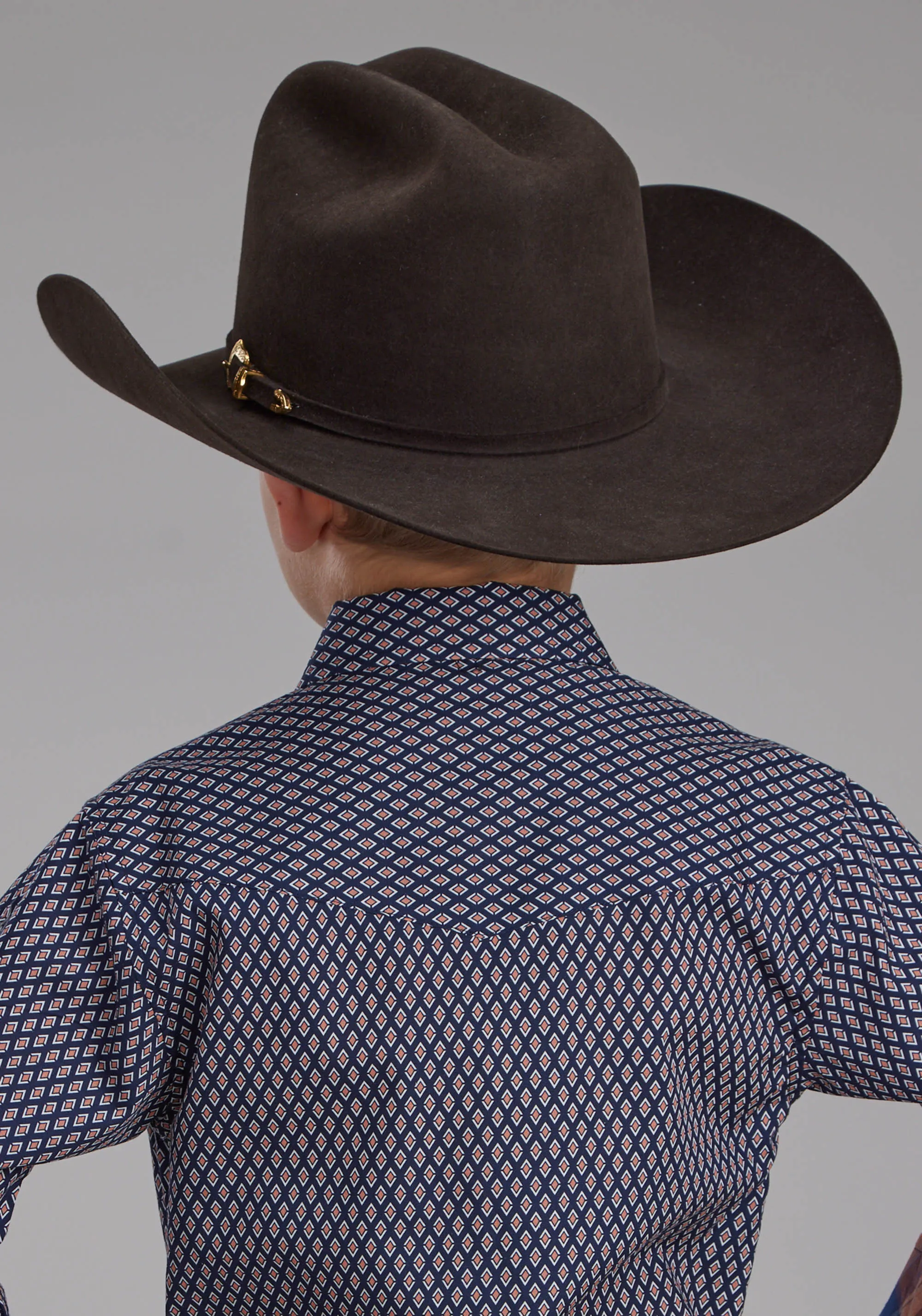 Boy's Roper "Fall River" Long Sleeve Western Shirt