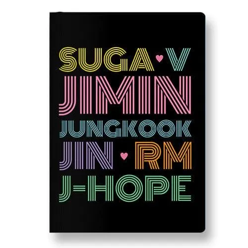 BTS Character Name Pocket Diary