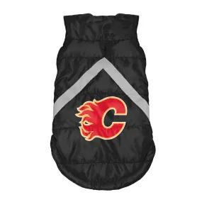 Calgary Flames Pet Puffer Vest