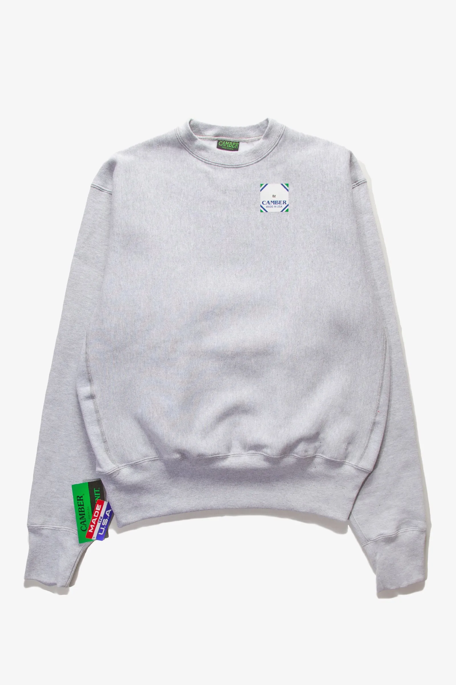 Camber USA - 234 12oz Crewneck - Ash Grey