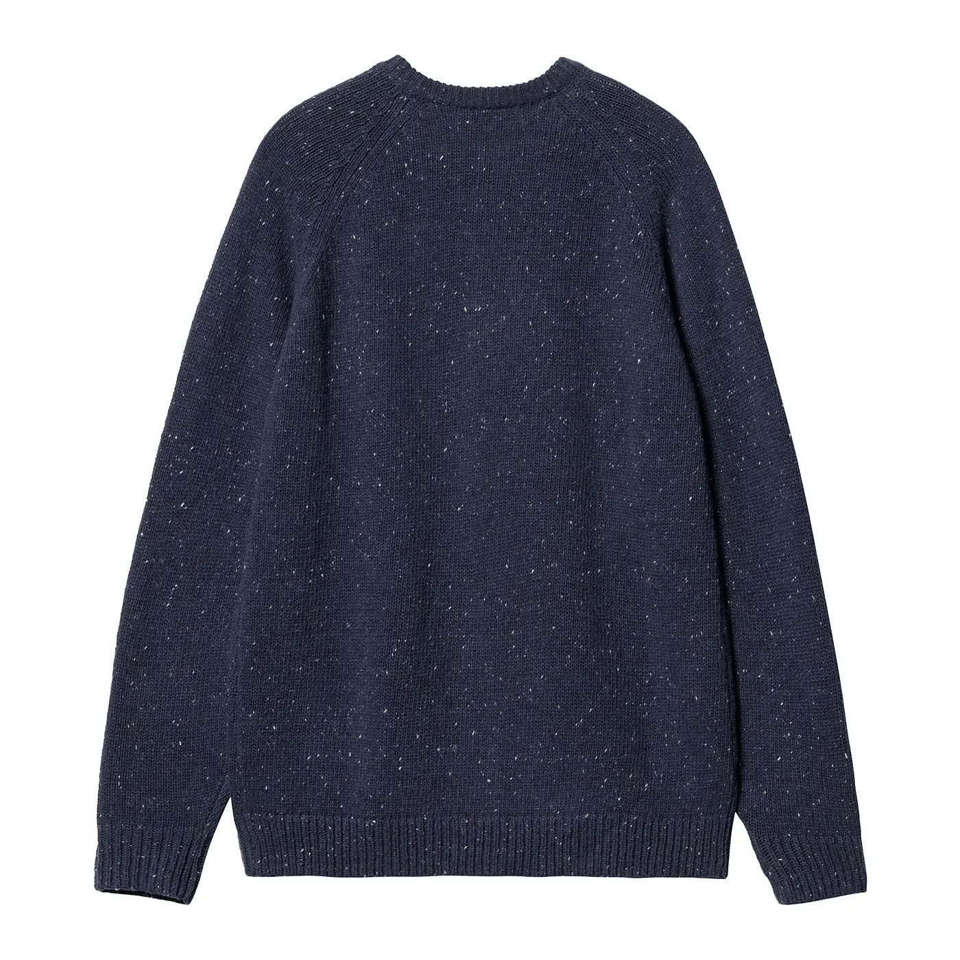 Carhartt WIP Anglistic Sweater - Speckled Air Force Blue