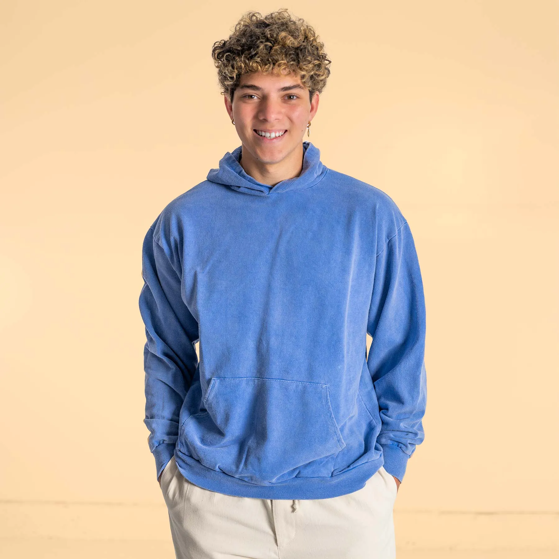 CARMEL VALLEY 100% Organic Cotton Medium Weight Hoodie (Grown & Made in USA) (Unisex)