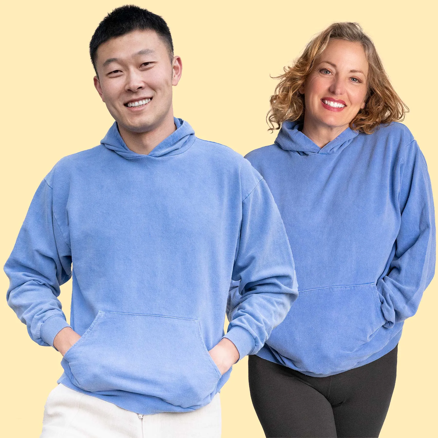 CARMEL VALLEY 100% Organic Cotton Medium Weight Hoodie (Grown & Made in USA) (Unisex)