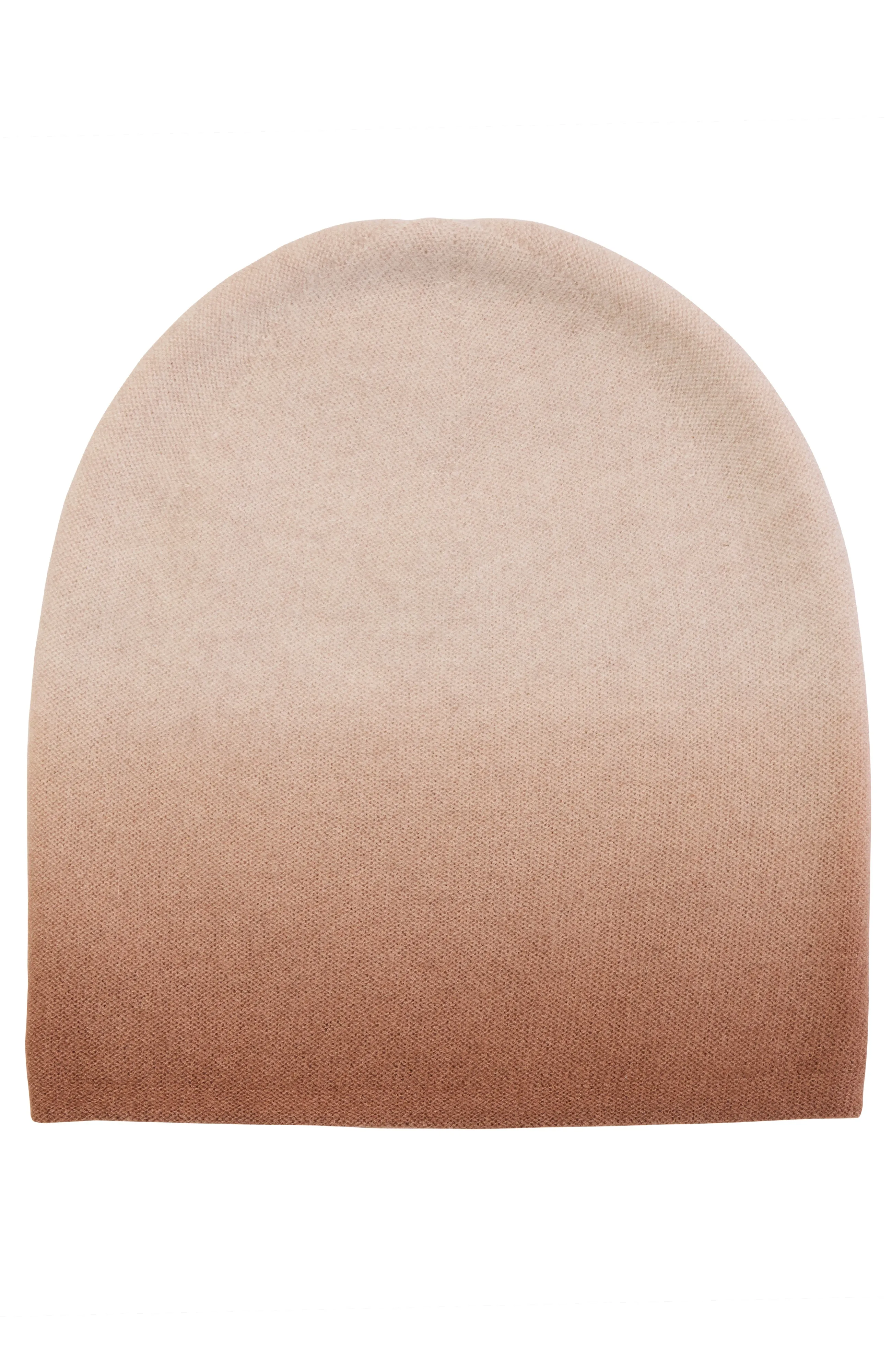 CASHMERE DIP DYE SLOUCHY HAT