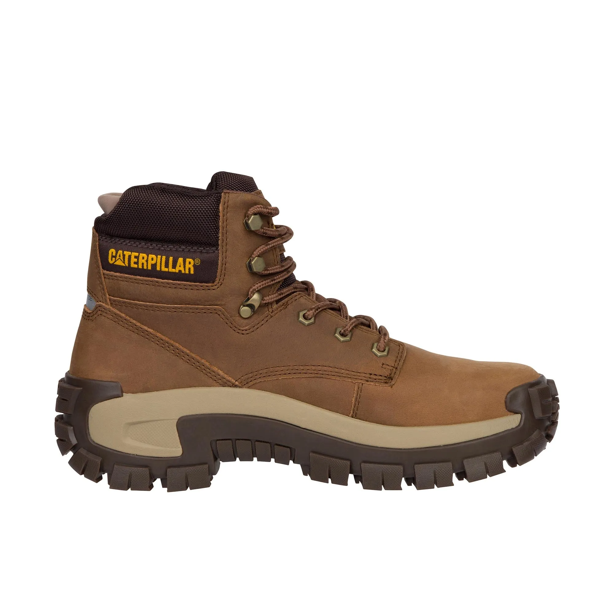 Caterpillar Invader Hi Steel Toe Coffee Bean