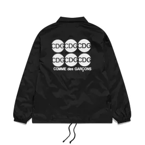 CDG - Dot Coach Jacket - (Black)