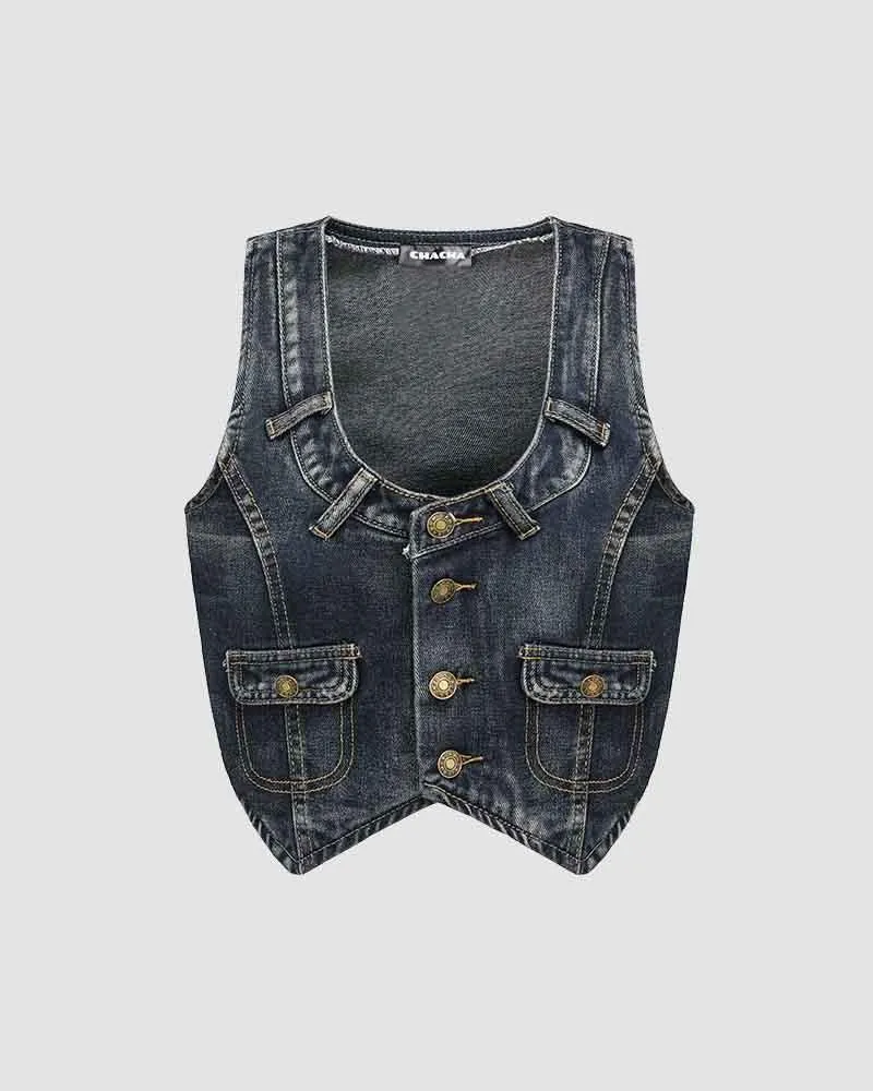 Centauri Loop Denim Vest